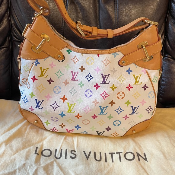 Sold!Authentic Louis Vuitton Greta Multicolour - Picture 2 of 13